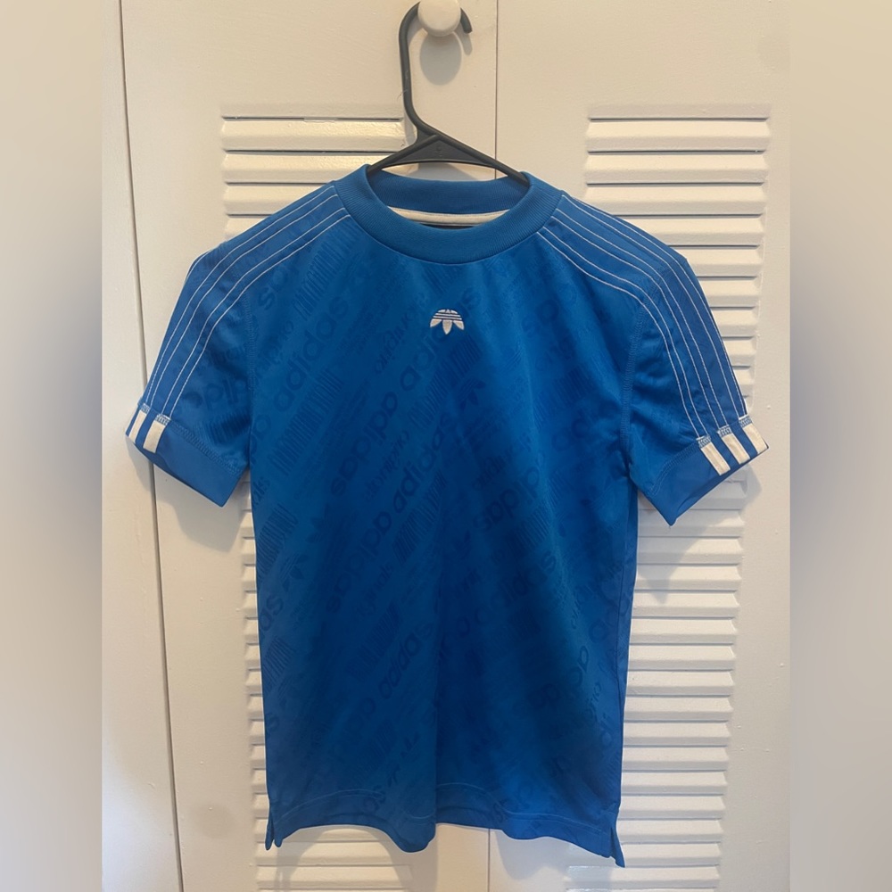 Alexander Wang x adidas tshirt blue size 2xS = 0